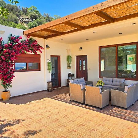 Villa Balcony, Cozy Villa With Amazing View Rodhiá Exterior foto